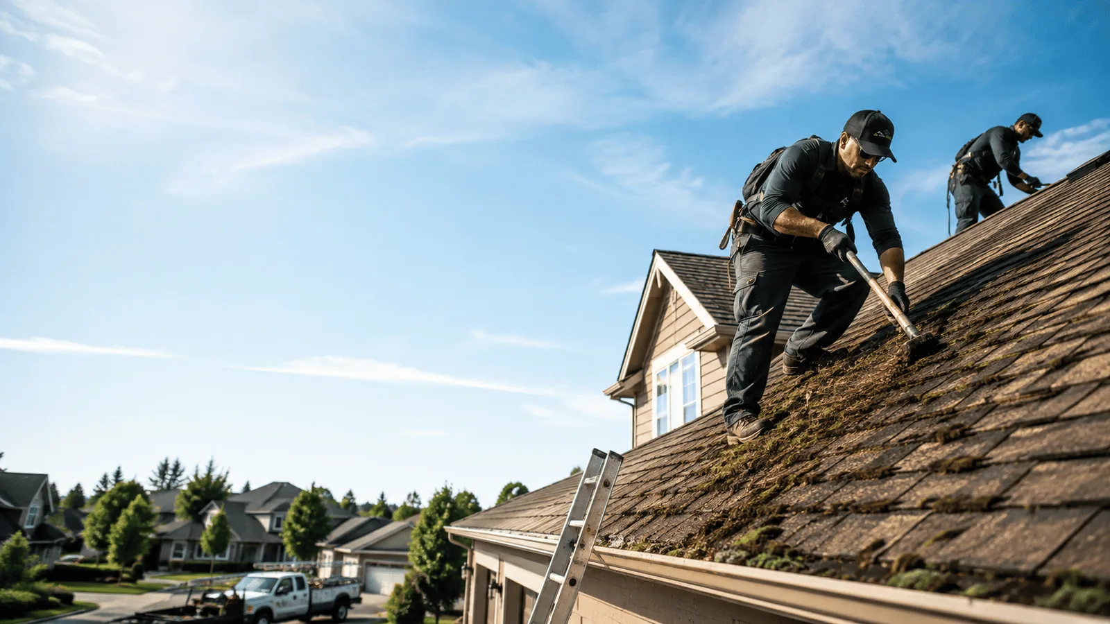 Roof Moss Removal in Augusta, ME near me